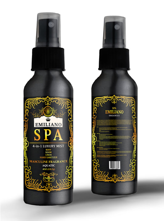 4-in-1 Luxury Body Mist, Room, Linen, Hand Sanitizer 4Fl.Oz.(118ml)