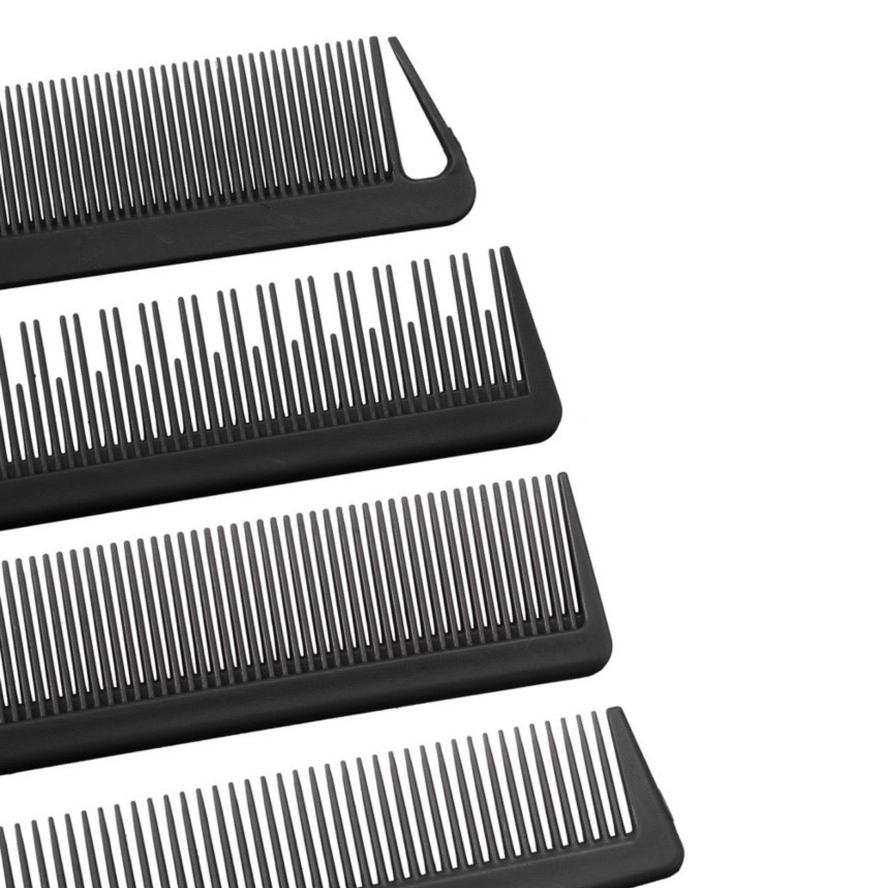 Four Piece, Steel Tailed Comb Set