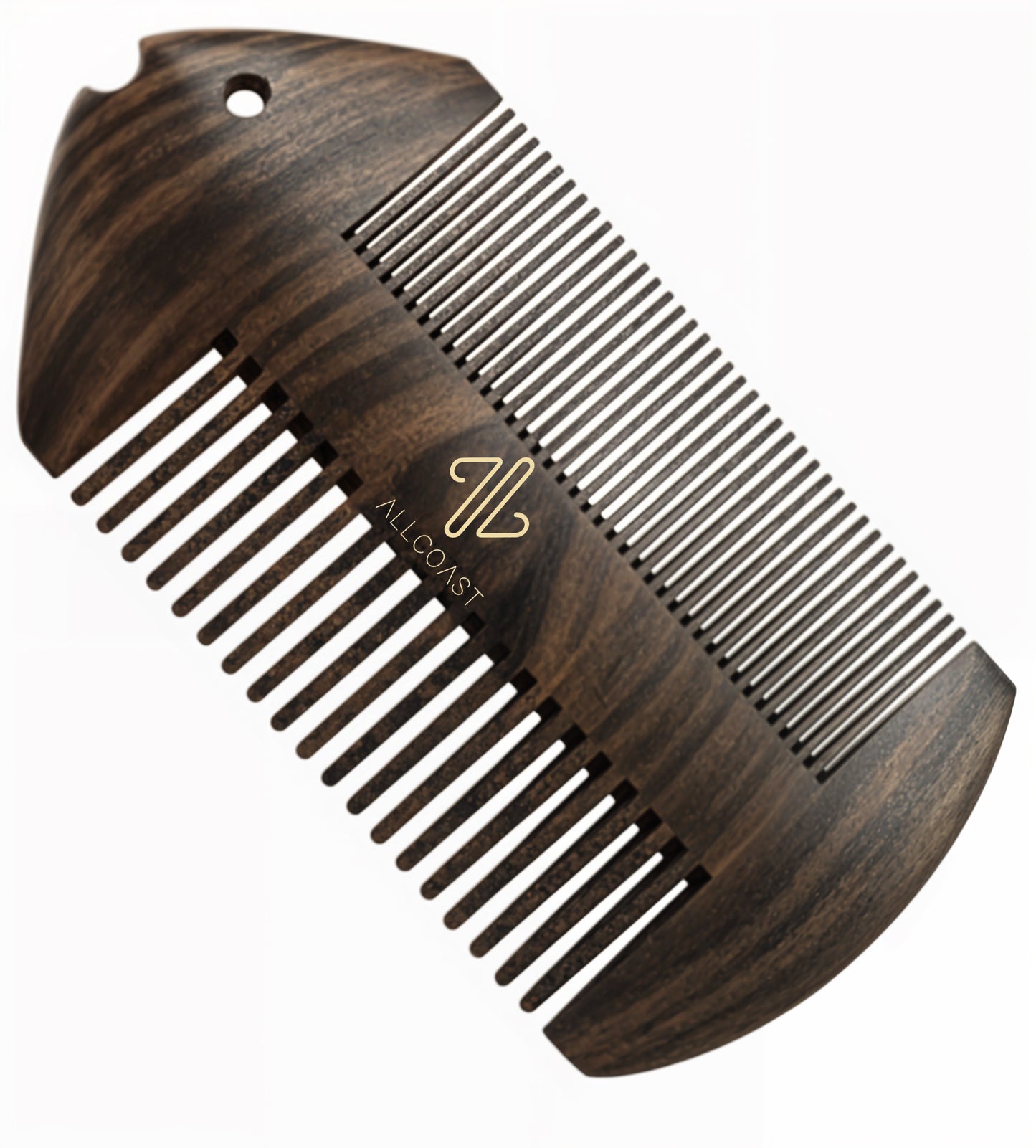 Exclusive Wooden AllCoast Beard and Mustache Grooming Comb