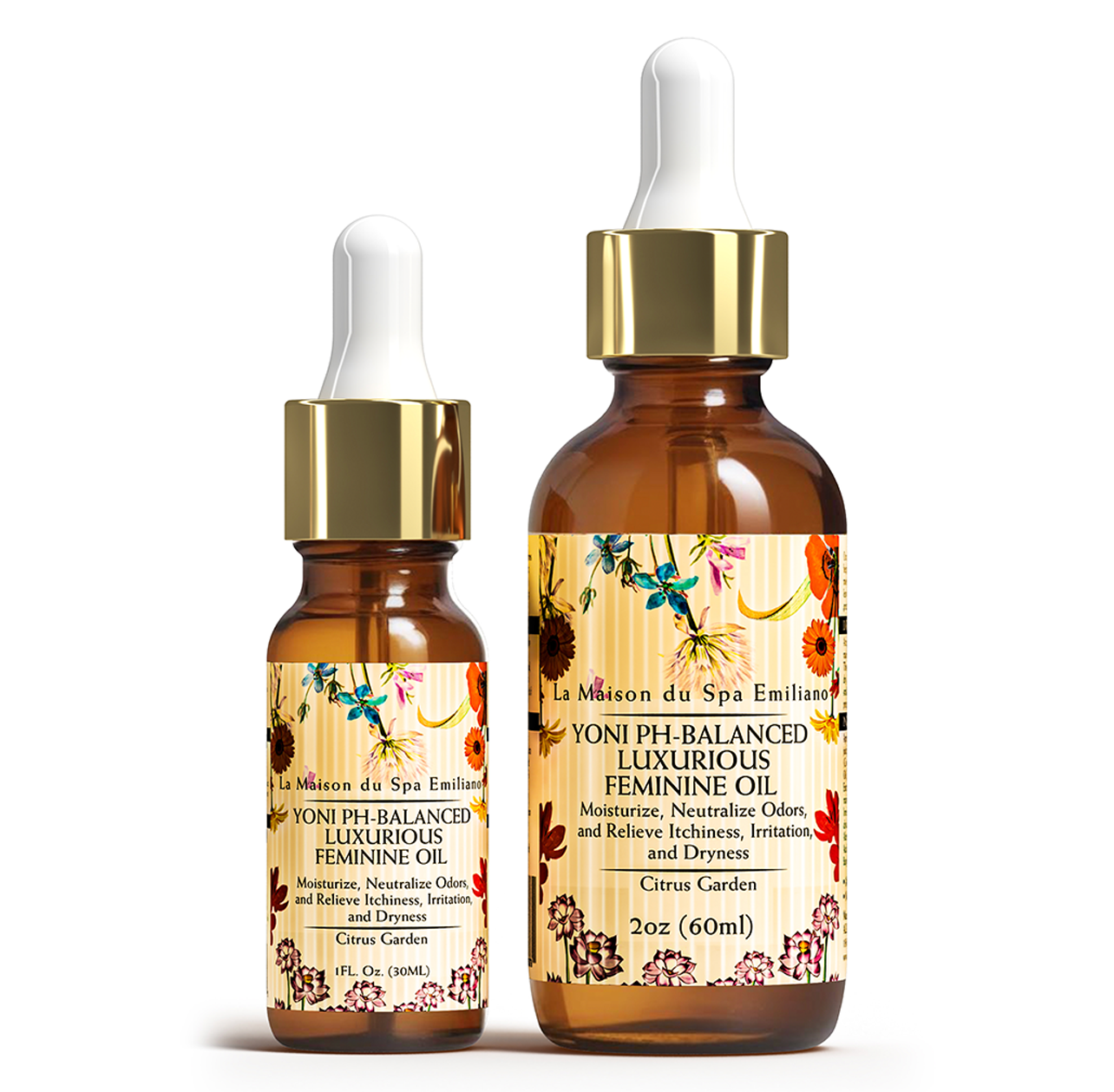 Yoni PH-Balanced Luxurious Feminine Oil Two sizes!