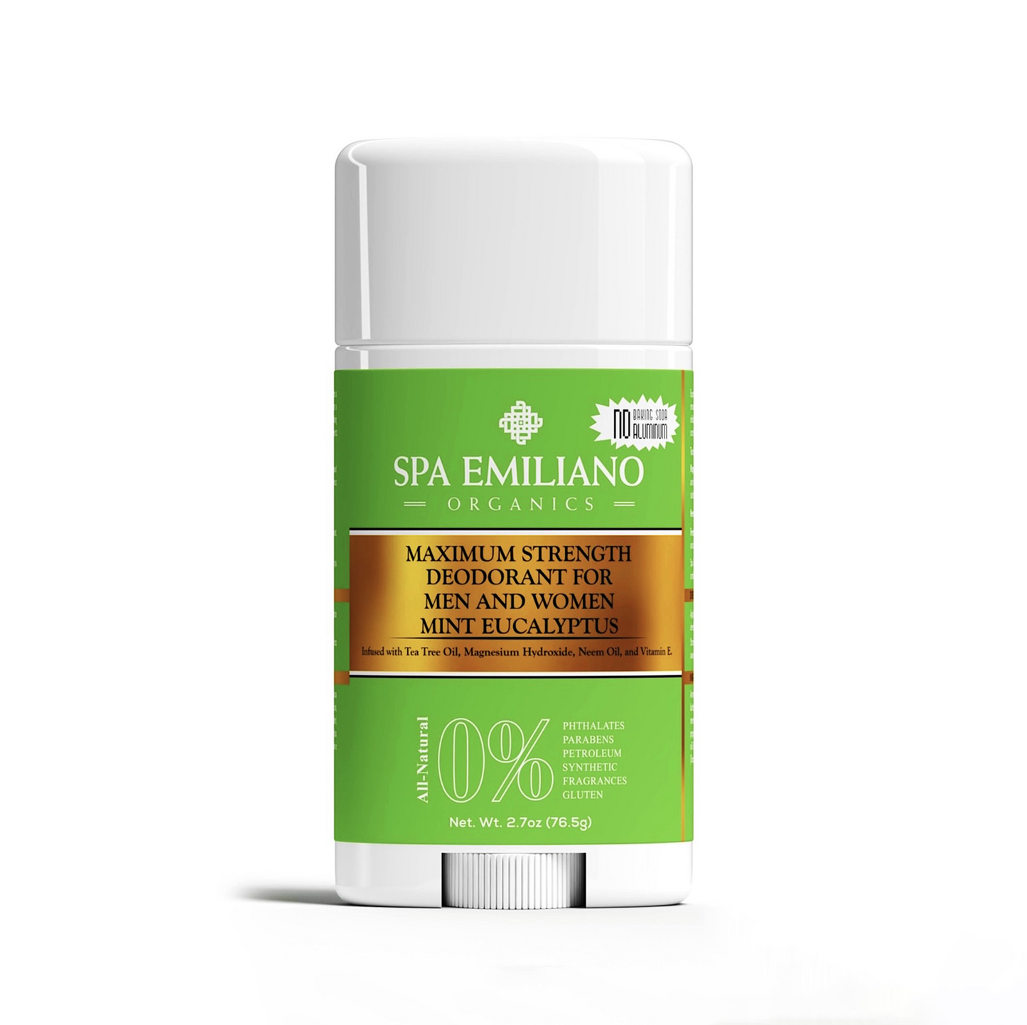 Men’s and Women’s Deodorant Baking Soda. 2.7oz.(76.5g)