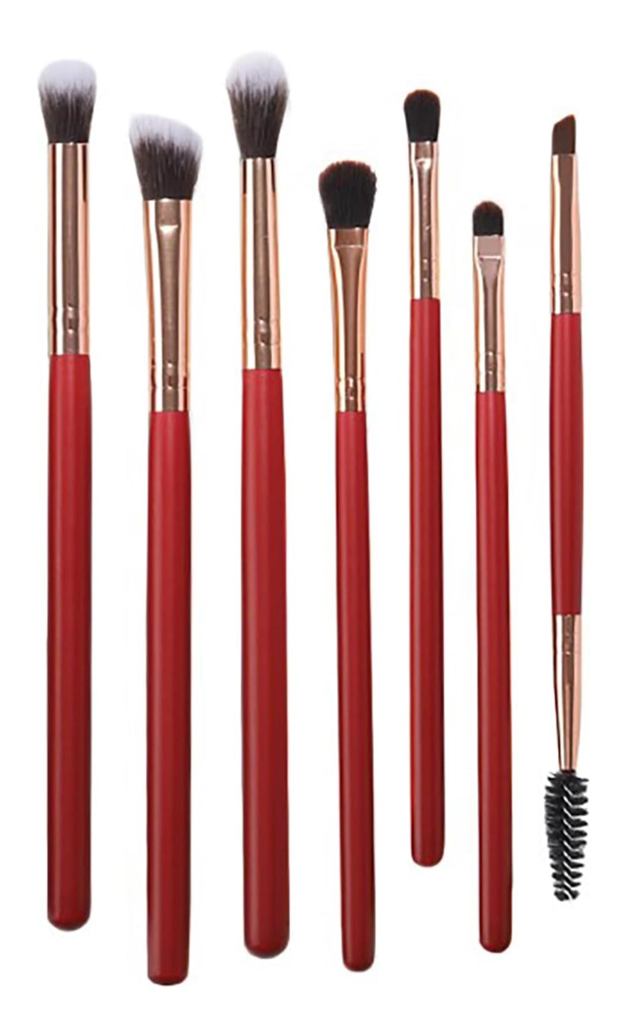 7-piece RANCAI cosmetic eyeshadow brush set.