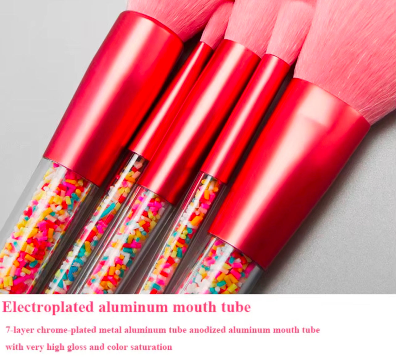 5pcs Simulation Candy Makeup Brushes