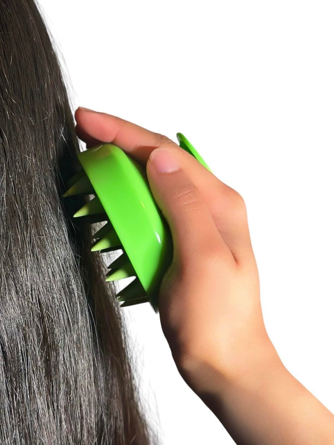 Hair Scalp Massager+Shampoo Brush with Soft Silicone Bristles