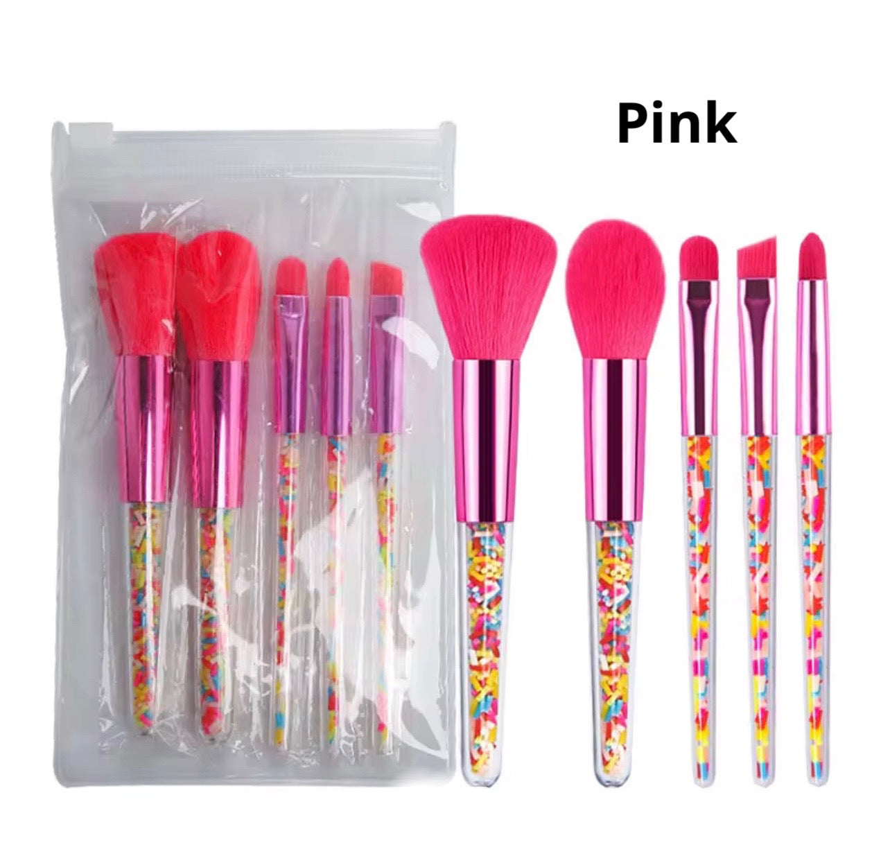 5pcs Simulation Candy Makeup Brushes