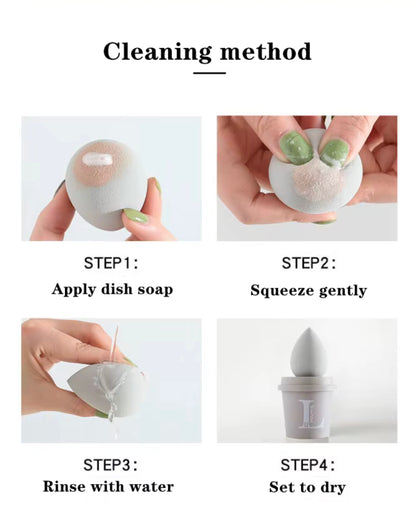 Beauty Makeup Sponge Egg Set