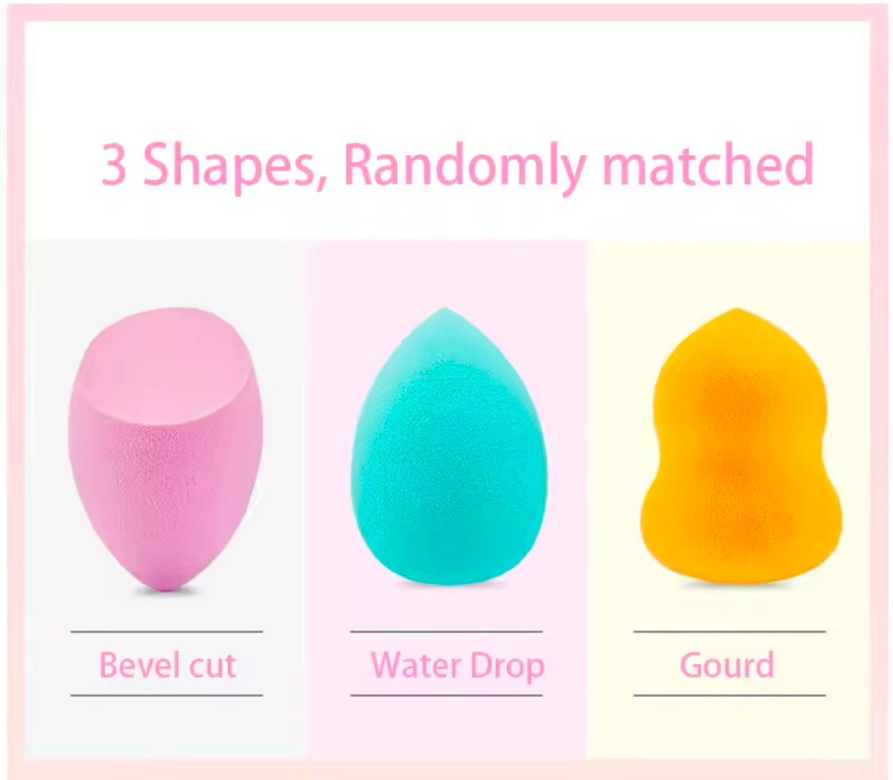 Beauty Makeup Sponge Egg Set