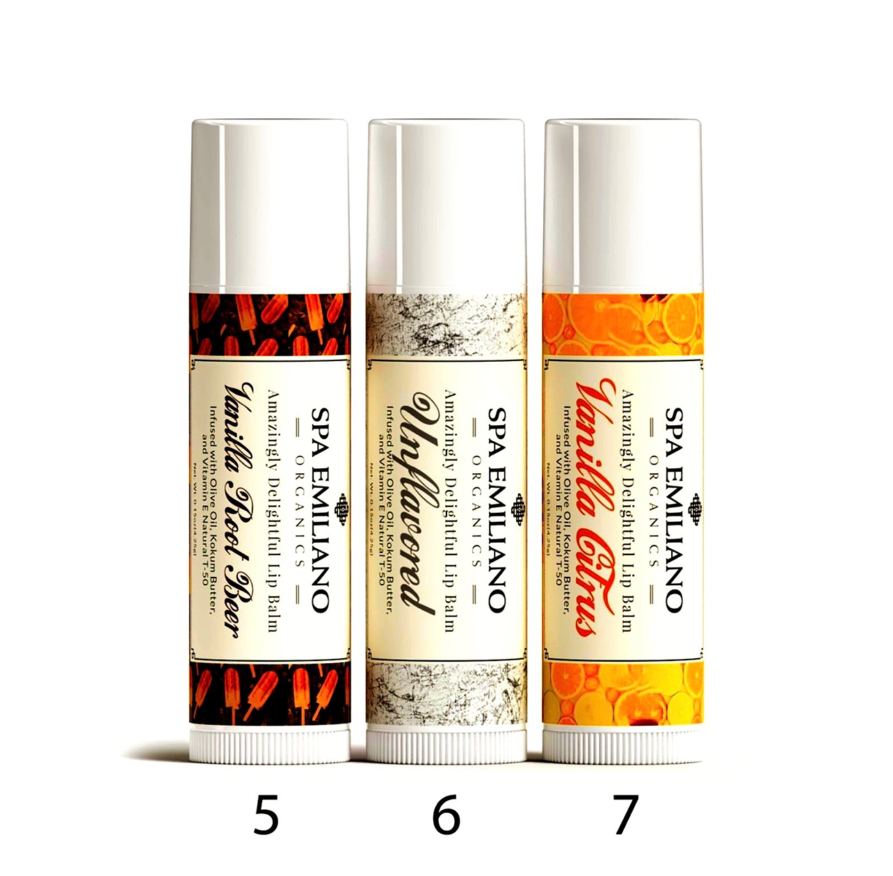 Amazingly Delightful Lip Balm Moisturizer 0.15oz (4.25g) Each Tube