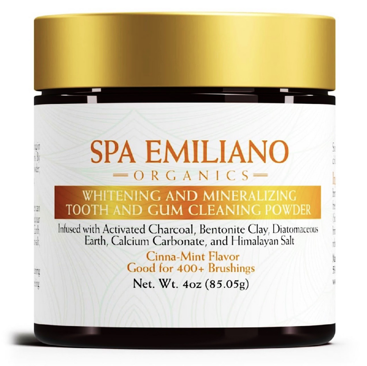 Whitening and Mineralizing Tooth and Gum Cleaning Powder. 4oz.