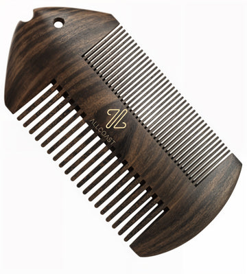 Exclusive Wooden AllCoast Beard and Mustache Grooming Comb