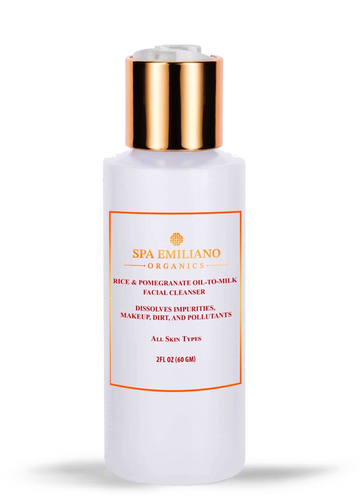 RICE & POMEGRANATE OIL-TO-MILK FACIAL CLEANSER