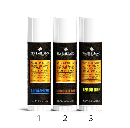 Men's Natur-Tek Moisturizing Lip+Body Balm 0.15oz (4.25g) Each Tube