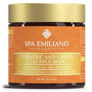 Turmeric and Ginger Face and Body Scrub. Two Sizes!