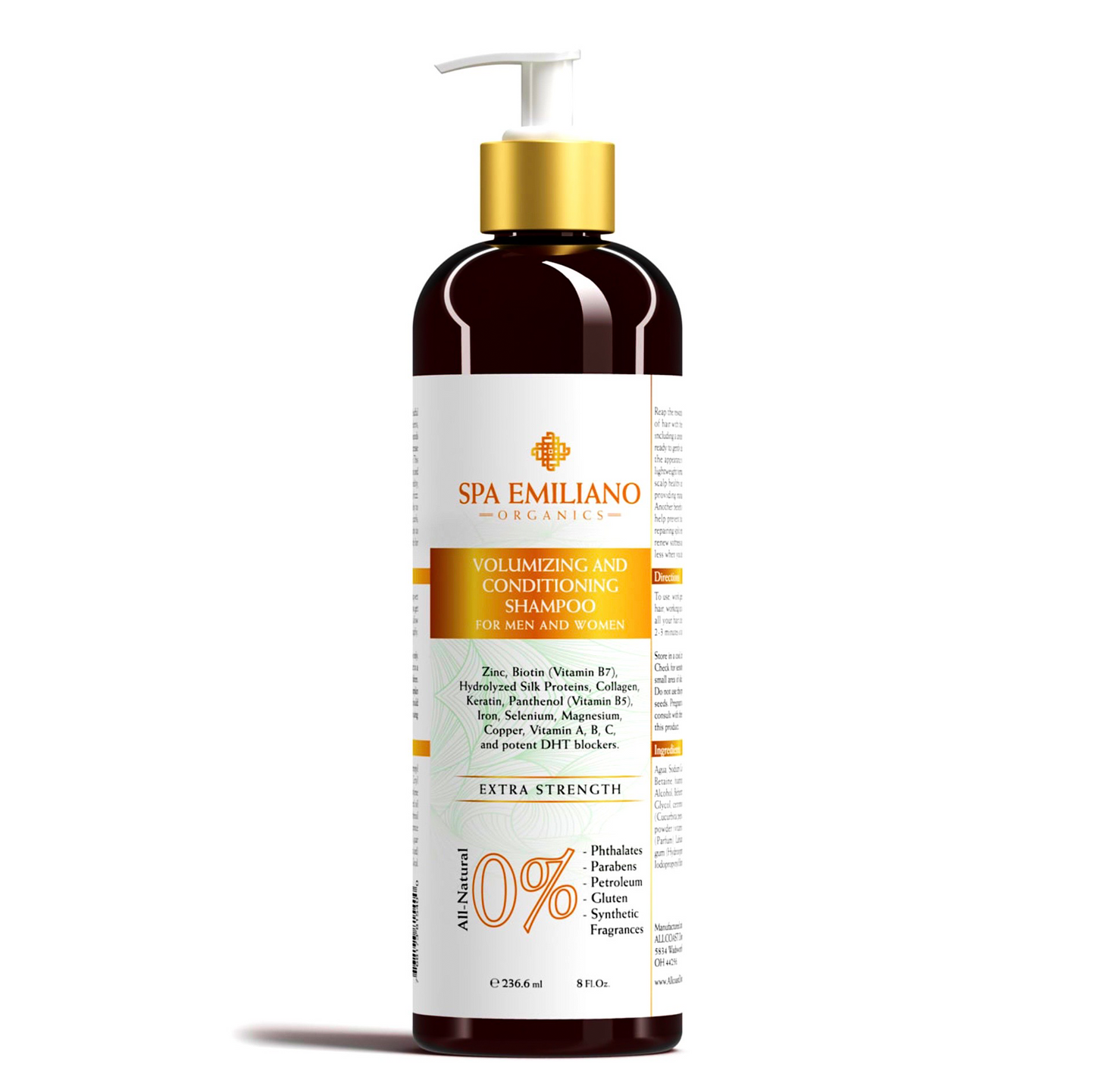 Extra-Strength+Volumizing and Conditioning Shampoo 8Fl.Oz.(236ml)