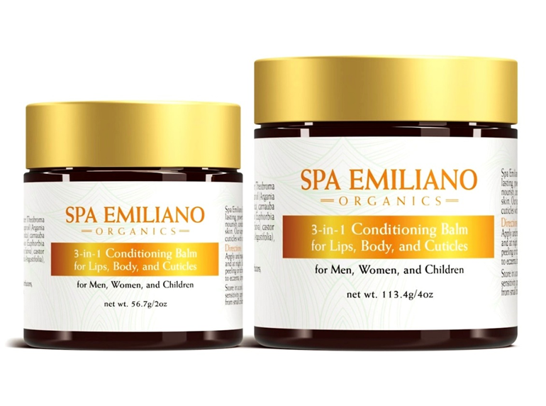 3-in-1 Conditioning Balm for Lips, Body, and Cuticles